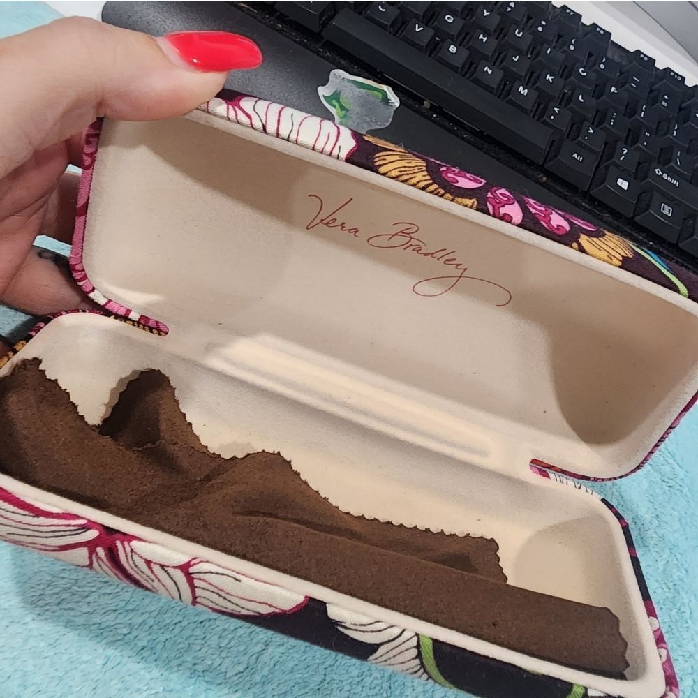 Vera Bradley Floral Sunglasses Case